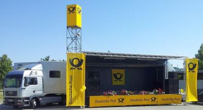 Truck-Promotion, Roadshow, Showtruckvermietung, Promotionfahrzeuge, Stage-Trucks