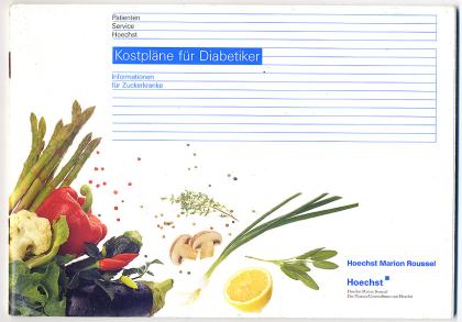 Kostpläne für Diabetiker