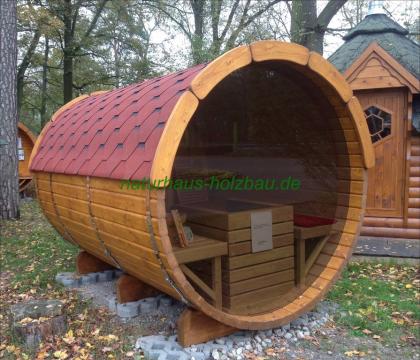 Fass Sauna, Saunafass, Gartensauna, Aussensauna, Fasssauna, Saunakota, Saunatonn