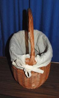 Weiden Einkaufs- oder Geschenkkorb