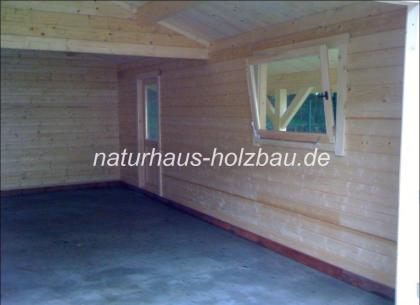 Garagen, Blockbohlengaragen, Holzgaragen, Individuelle Fertigung von Blockbohlen