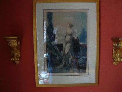 Louis Icart Radierung Art Deco