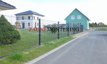 ZAÜNE/TORE/DOPPLESTABMATTENZAUN/aus Polen