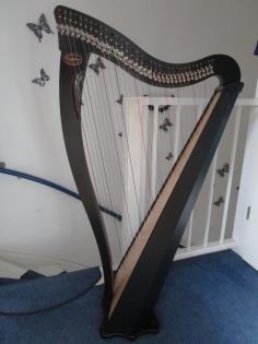 Harfe Dusty Strings Ravenna 34 kaum bespielt 1 Jahr alt