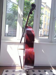 Philharmonischer Sachse • 4/4 Kontrabass • 115 Jahre • sehr ausgewogen und wohl 