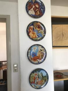 Schöne Wandteller aus Nachlass