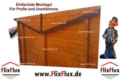 ? Die klappbare, stapelbare Markthütte, Verkaufshütte, Eventhütte mit Gabelstapl