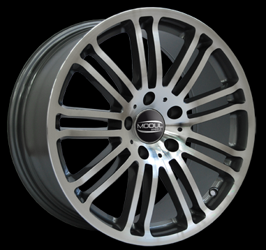 MODUL MD1 - GREY FRONT POLISHED für BMW