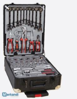 Werkzeugkoffer 326tlg GOLD Ringratsche Werkzeugkasten Alu-Koffer