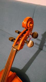 3/4 Violoncello + Koffer + Bogen - spielbereit mit Gutachten
