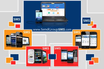Broadcast unlimited free text SMS worldwide: SendGroupSMS.Com