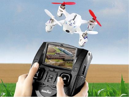 RC-Quadrokopter MIT LIVE-KAMERA !! Für Camping, Grillen, Filmen, Urlaub, Helicop
