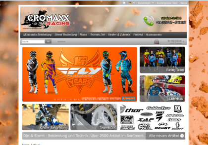 Cromaxx-Racing - Dein Shop für Motocross Bekleidung, Technik und Zubehör.