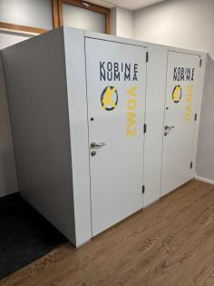 Hochwertige 2er-Umkleidekabinen