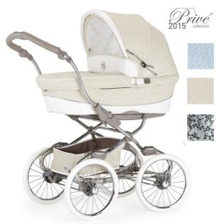 Zuckersüßer Kinderwagen mit Blütenmuster aus zarter Spitze von Bebecar NEU