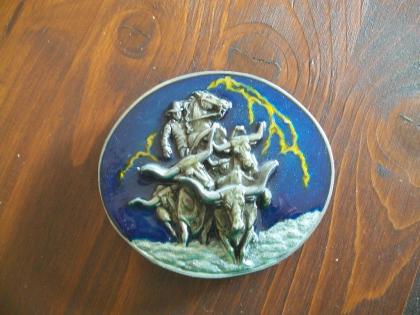 Verkaufe neue  Buckles (Gürtelschnallen) mit verschiedenen Motiven