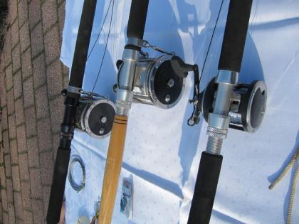 3 Hochseeangeln : 2 x Penn Senator 9/0, 1 Penn 330 GTi & viel Zubehör