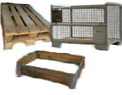 Gebrauchtpaletten u. Gitterboxen zu kaufen gesucht: Euro-, CP-, H1- ...