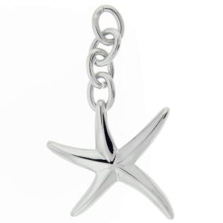 Charm Anhänger Seestern Edelstahl