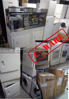 C-Ware Paletten Weissware: Kühlschränke, Kühl- Gefrierkombis, Waschmaschinen