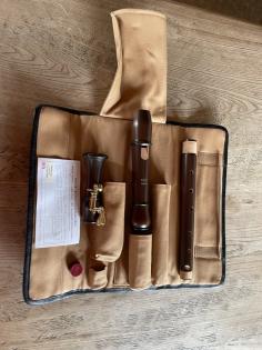 Tenorblöckflöte Moeck 2421 Rondo Ahorn gebeizt, Klappe (NEU)