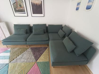 Ikea Södermamn 4-teilig, Petrol/Türkis