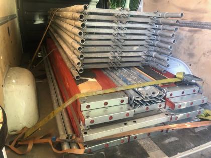 Rüstung gebrauchtes Baugerüst gebrauchtes Gerüst 200m2 Baugerüst 120m2 gebraucht