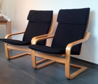  IKEA Poeng-Sessel - Zwei zum Preis von Einem!
