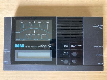 Stimmgerät/Metronom Korg DTM-12
