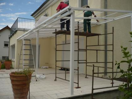 Vordach und Überdachung aus Polen - WERKVERKAUF