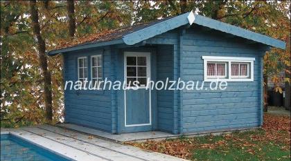 Individuelle Fertigung von Gartenblockhäuser in 50mm/70mm Blockbohlen,..