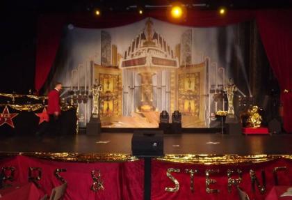 Bühnenbild Theaterbühne Deko Hollywood Stars& Sternchen Oscarverleihung Oscar