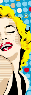 Pop Art Kunstdruck - Marilyn Monroe *versandkostenfrei*