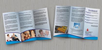 Werbeflyer frei Haus DIN Lang -6 seitig