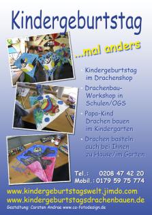 Kindergeburtstag mal anders..Wo?..im Drachenshop Mülheim_Essen_Duisburg_Moers_Ob
