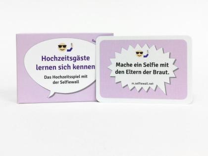 100 Spielkarten, Hochzeitsgeschenk: Gäste lernen sich kennen mit lustigen Self