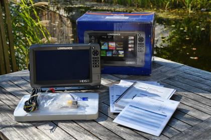 Lowrance HDS 9 Gen 3.CHIRP Echolot