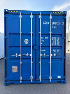 40 Fuß High Cube feet Container RAL5010 NEU oneway Seecontainer