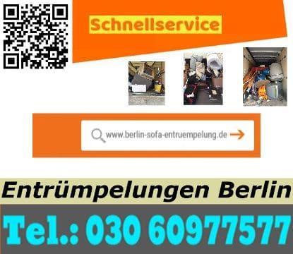 Berlin Entrümpelung pauschal 80 Euro
