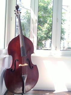 Philharmonischer Sachse • 4/4 Kontrabass • 115 Jahre • sehr ausgewogen und wohl 