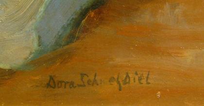 Gemälde Ölgemälde Dora Schmetz-Diel (B005)