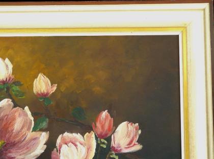 Gemälde R. Winter Magnolien (B062)