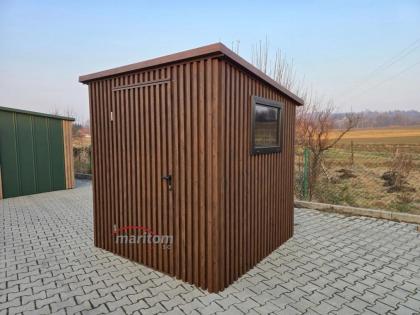 Blechgarage Schuppen Lagerraum Gartenbox Gartenhaus Gerätehaus