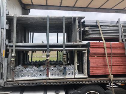 Gerüst gebraucht Baugerüste 120m2 gebraucht Baugerüst 0151-41848482 Thieme-Gerue