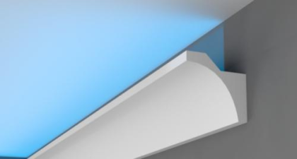 XPS FS12 Bucht indirekte Beleuchtung Gesims Fries Leichtgewicht Hochwertig Neuwa