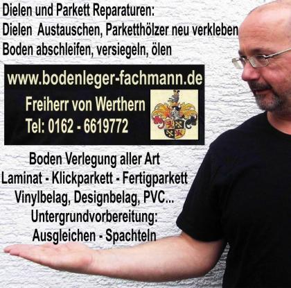 Fertigparkett Verlegung oder Stabparkett / Mosaikparkett + Anschleifen - 2x Ölen