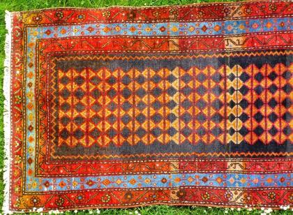 Orientteppich Heriz antik 19. 268x120 (T117)