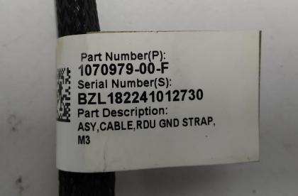 1070979-00-F Tesla Modell 3, hinterer Motorerdungsgurt 1070979-00-F