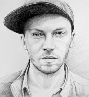 Portrait von, Foto, Bild gezeichnet, Bild von, Fotos, Portraitmaler, Portät