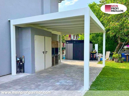 Pergola 4x4 Überdachung Pavillon Terrassenüberdachung Zelt Terrasse Sonnenschutz